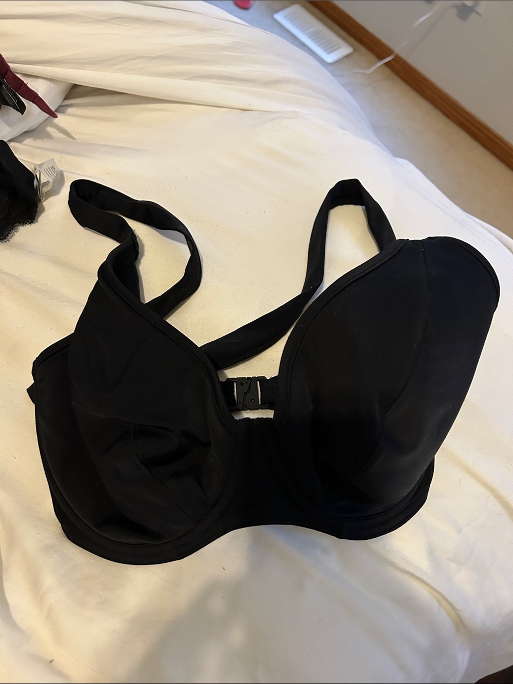 Freya Black Underwire Bikini Top